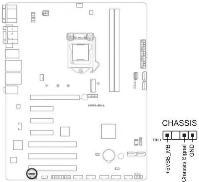 HSPA-801-A CHASSIS PIN 1 +5VSB_MB Chassis Signal GND