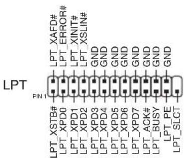 LPT FIN 1 LPT_XSTB# LPT_XPD0 LPT_XPD1 LPT_XPD2 LPT_XPD3 LPT_XPD4 LPT_XPD5 LPT_XPD6 LPT_XPD7 LPT_ACK# LPT_BUSY LPT_PE LPT_SLCT