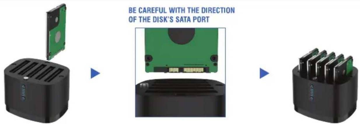 Sabrent DS-5RSS - DISK FAILURE AND REPLACEMENT - 7