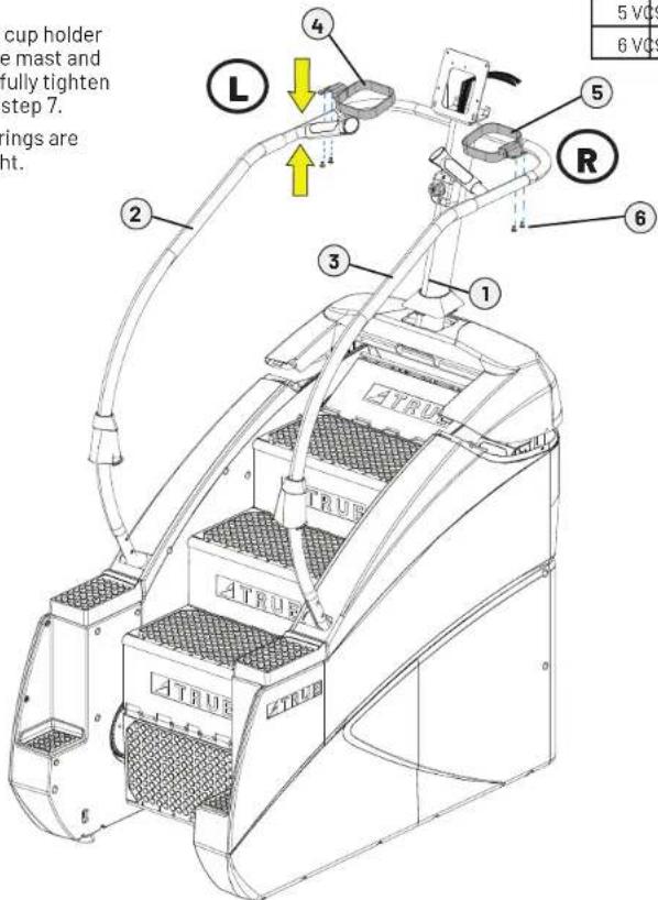 cup holder e mast and fully tighten step 7. ings are nt. 5 VCS 6 VCS ① ② ③ ④ ⑤ ⑥ ⑦ ⑧ ⑨ ⑩ ⑪ ⑫ ⑬ ⑭ ⑮ ⑯ ⑰ ⑱ ⑲ ⑳ ㉑ ㉒ ㉓ ㉔ ㉕ ㉖ ㉗