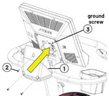 ground screw ① ② ③