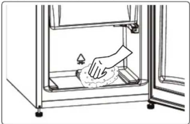 Helkama HPK143E - Freezer defrosting process - 1