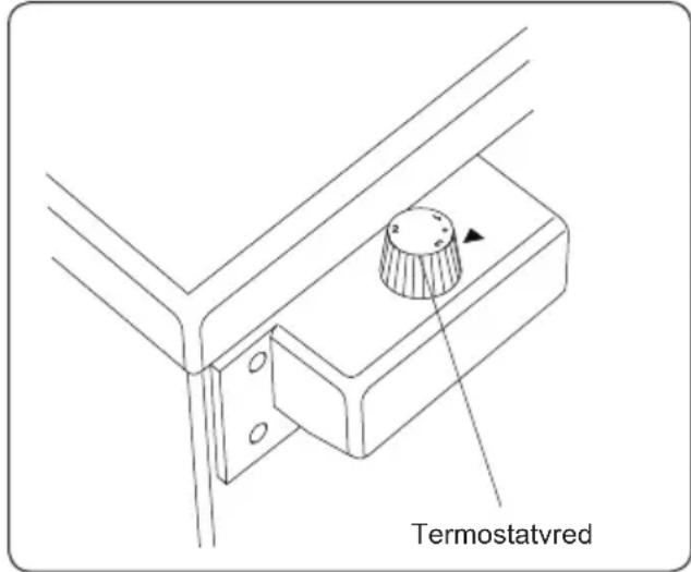 Helkama HPK143E - Termostatinställning - 2