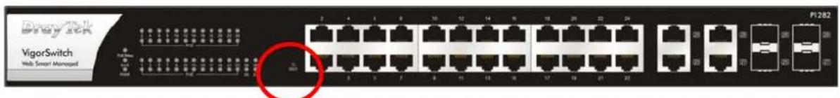 Fiservia 401x VigorSwitch Web Smart Managed P1282 I/O VigorSwitch Web Smart Managed