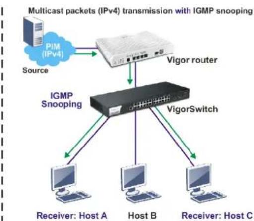 Draytek VigorSwitch PQ2121x - II-6-1 IGMP Snooping - 2