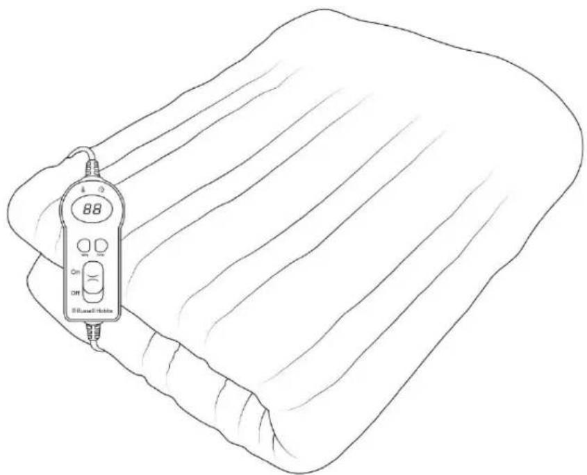RUSSELL HOBBS RHHT1004BLA - Electric Throw Blanket - 1