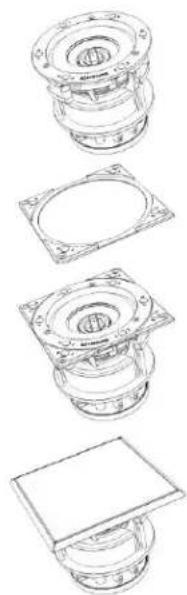 SONANCE Visual Performance VP38R - Square Adapter Instructions - 1