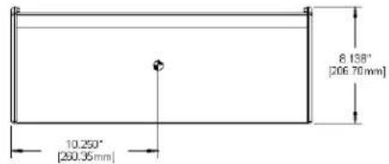 8 138" [206.70mm] 10.250" [260.35mm]