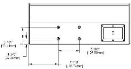 2.781" [70.14mm] 1.275" [32.36mm] 5.000" [127.00mm] 7.118" [190.74mm]