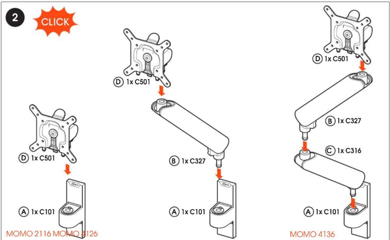 Vogel's MOMO 2116 - Installation Manual - 3