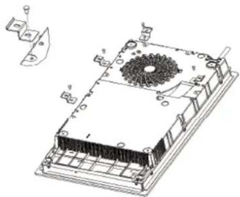 Heinner HBHI-M2ZBSTC - Adjusting the bracket position - 1