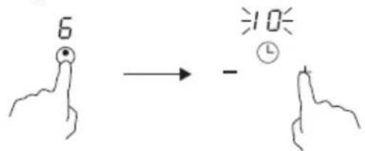 6 → - 10