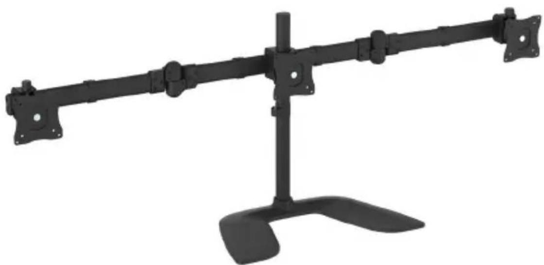 StarTech.com ARMBARTRIO2 - Triple-Monitor Stand - 1