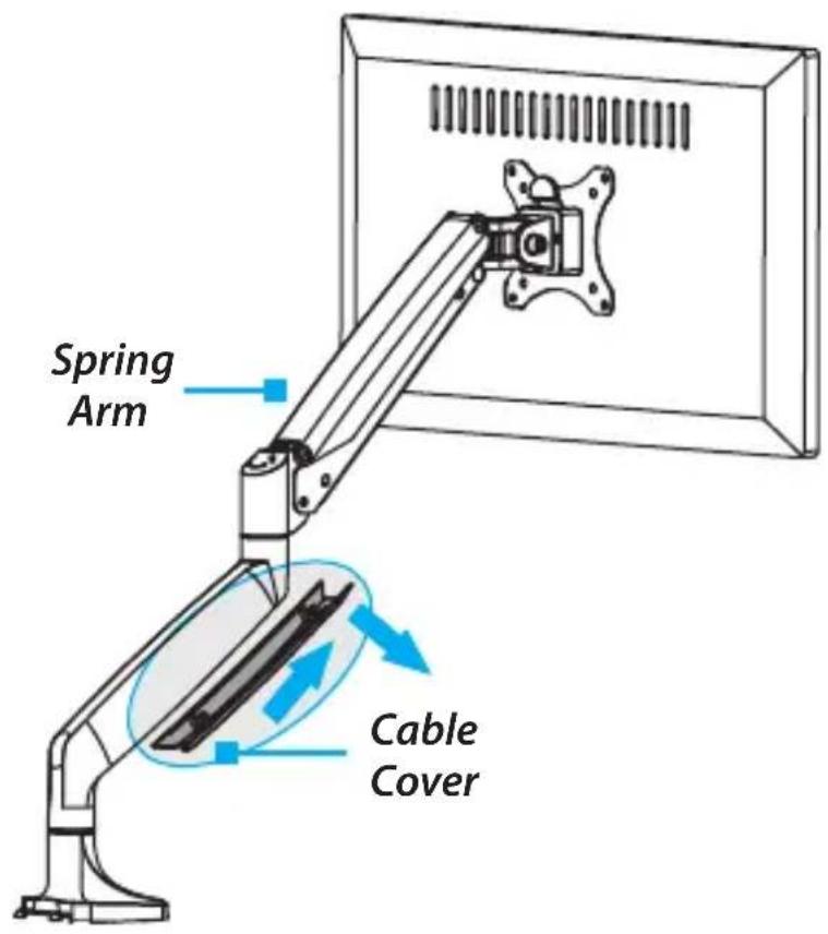 Spring Arm Cable Cover