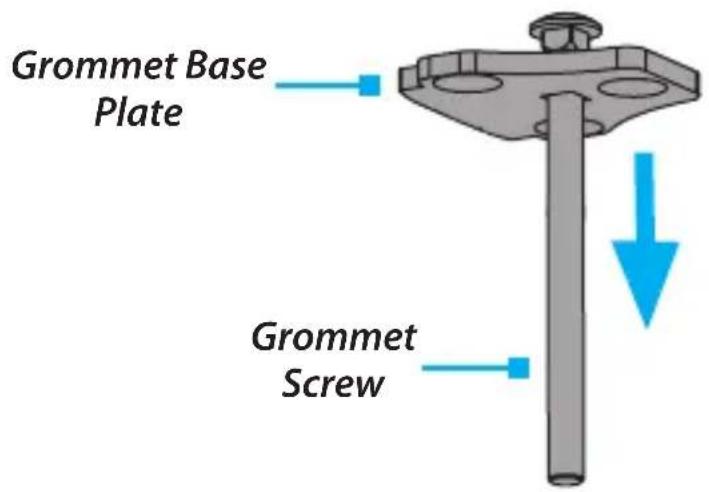 Grommet Base Plate Grommet Screw