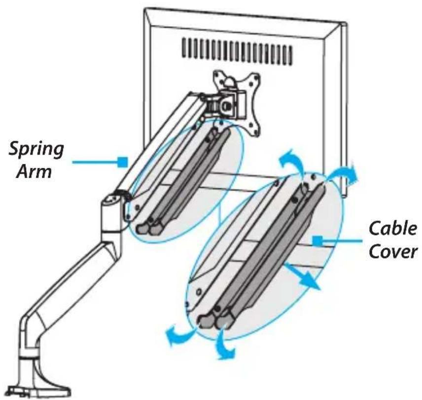 Spring Arm Cable Cover