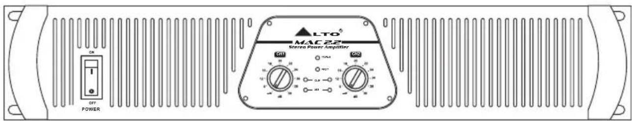 LTO® MAC 22® Stereo Power Amplifier CN POWER C60 15V 20V 25V 30V 35V 40V 45V 50V 55V 60V 65V 70V 75V 80V 85V 90V 95V 100V