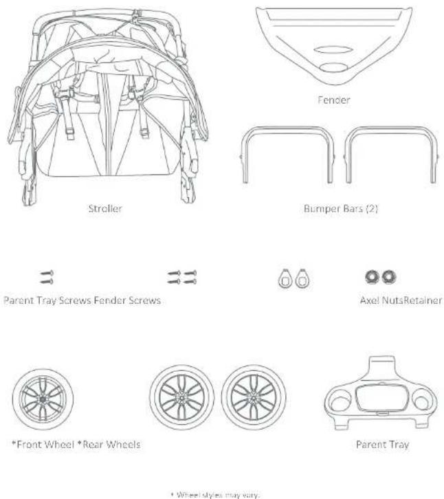 Baby Trend Navigator Lite Double - WARNING - 1