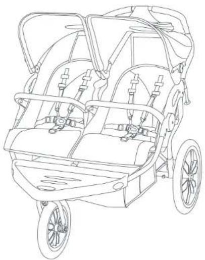 Baby Trend Navigator Lite Double - 2