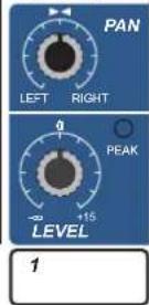 ALTO AMX-220FX USB - CONTROL ELEMENTS - 10