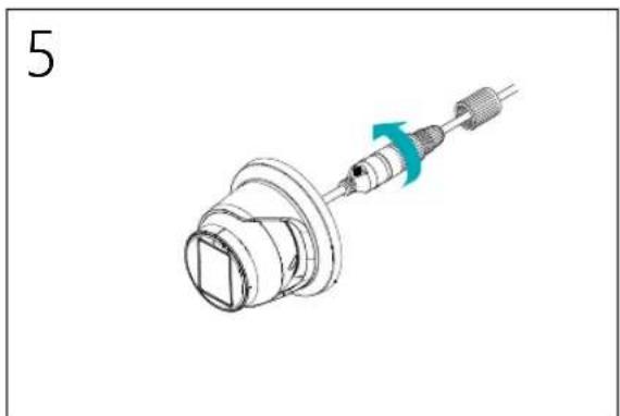IDIS DC-D4532WERA - Connect the plug terminal to the RJ45 jack. - 1