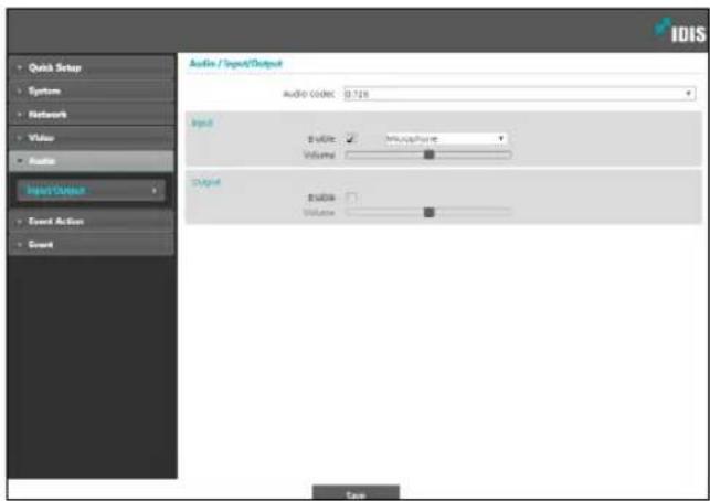 Audio / Input/Output Audio Color: 0.728 Input Volume: Mucaphone Volume: Output Volume: Volume: