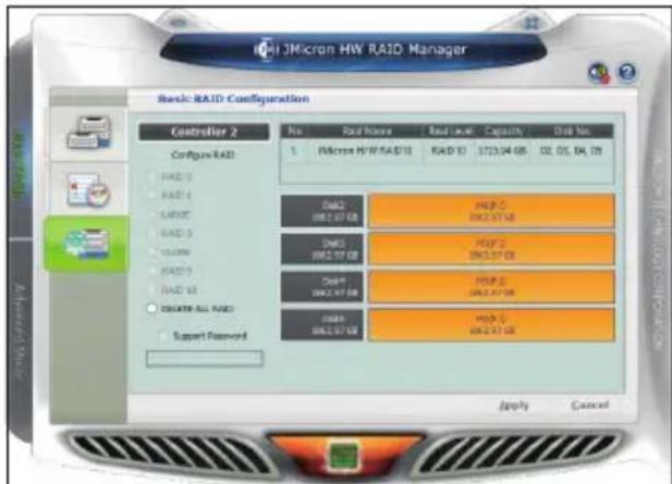 IDIS DS-IR-310D - Basic RAID Configuration - 6
