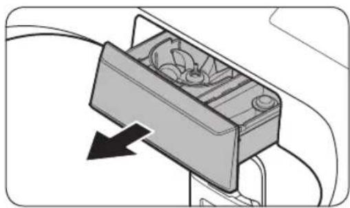 SAMSUNG WA11CG5441BD - Detergent drawer - 1
