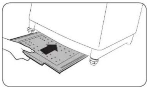 SAMSUNG WA11CG5441BD - Anti-rat panel (applicable models only) - 1