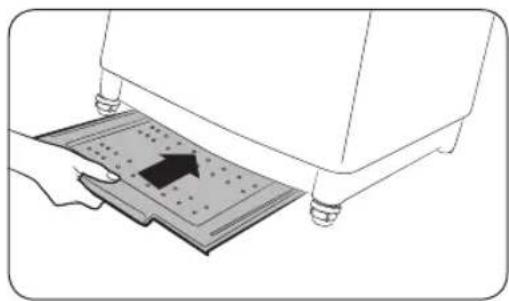 SAMSUNG WA11CG5441BD - Anti-rat panel (applicable models only) - 1
