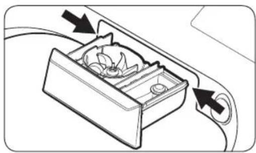 SAMSUNG WA11CG5441BD - Detergent drawer - 2