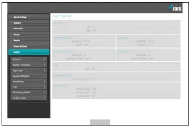 Quick Setup System Network Video Audio Event Action Event Balance in Motion Detection Top-Down Audio Definition Comparing Call Comparing Switch System Load Search & Express Summary H: 1 Size: 96% Event Options: Sensitivity: 3.72 Quality: 0.00 Error: Sensitivity: 3 Accuracy: True, True Error: Sensitivity: 3 Accuracy: True, True Error: Sensitivity: 3 Accuracy: True, True Error: Sensitivity: 3 Accuracy: True, True Error: Sensitivity: 3 Accuracy: True, True Error: Sensitivity: 3 Accuracy: True, True Error: Sensitivity: 3 Accuracy: True, True Error: Sensitivity: 3 Accuracy: True, True error: Sensitivity: 3 Accuracy: True, True Error: Sensitivity: 3 Accuracy: True, True Error: Sensitivity: 3 Accuracy: True, True Error: Sensitivity: 3 Accuracy: True, True Error: Sensitivity: 3 Accuracy: True, True Error: Sensitivity: 3 Accuracy: True, True Error: Sensitivity: 3 Accuracy: True, True Error: sensitivity: 1.00 sensitivity: True, True sensitivity: True, True