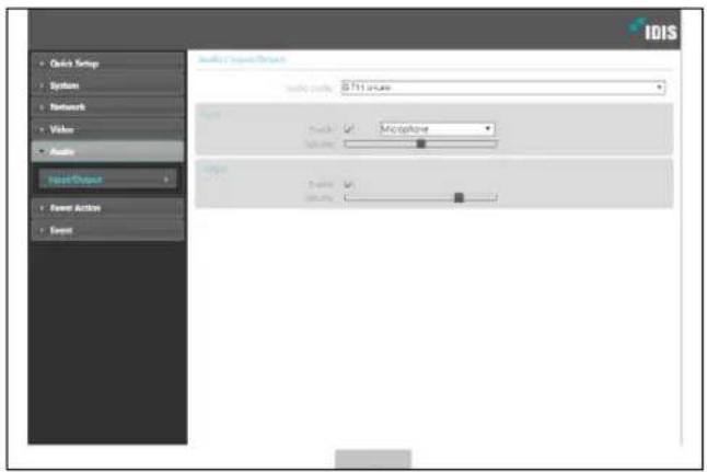 Quick Sorting Systems Networks Video Audio Input/Output Power Action Event Audio / Input/Output Audio output: 0.111 seconds Type: Microphone Length: 100% 100% 100%