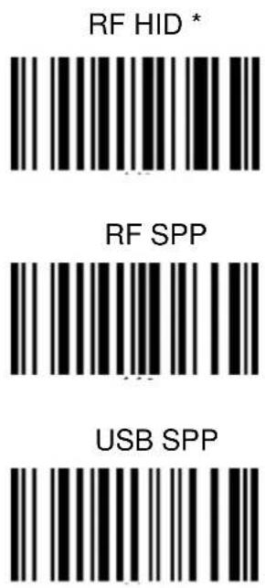 RF HID * RF SPP USB SPP