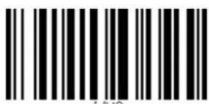 Black and white barcode image with vertical lines and a small 'f' mark at the bottom right corner.