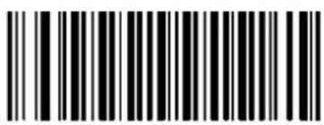 Black and white barcode image with vertical lines and a central dot
