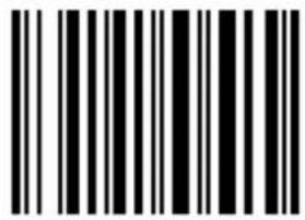 Black and white barcode image with vertical lines on both sides