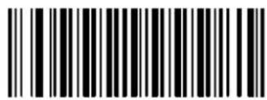 Black and white barcode image with vertical lines and a central dot