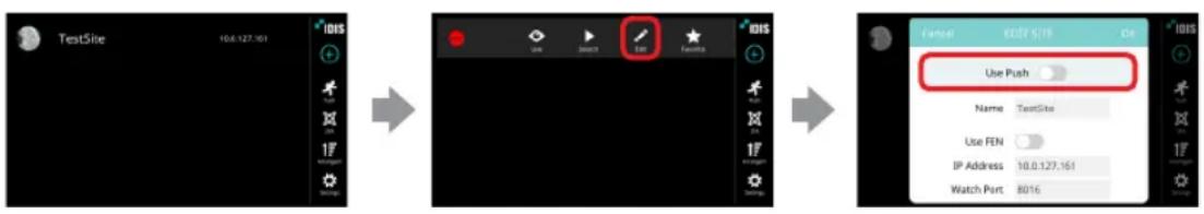 IDIS Mobile - Push Message - 2