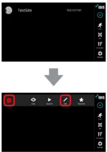 TestSite 10.0.127.161 IDIS + - 2% 1F Aimager Settings ↓ Live Search File Format IDIS + - 2% 1F Aimager Settings