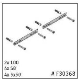 2x 100 4x S8 4x 5x50 # F30368