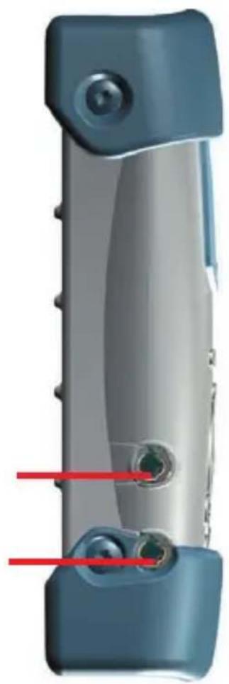 3D rendered mechanical component with blue and gray parts, no visible text or symbols