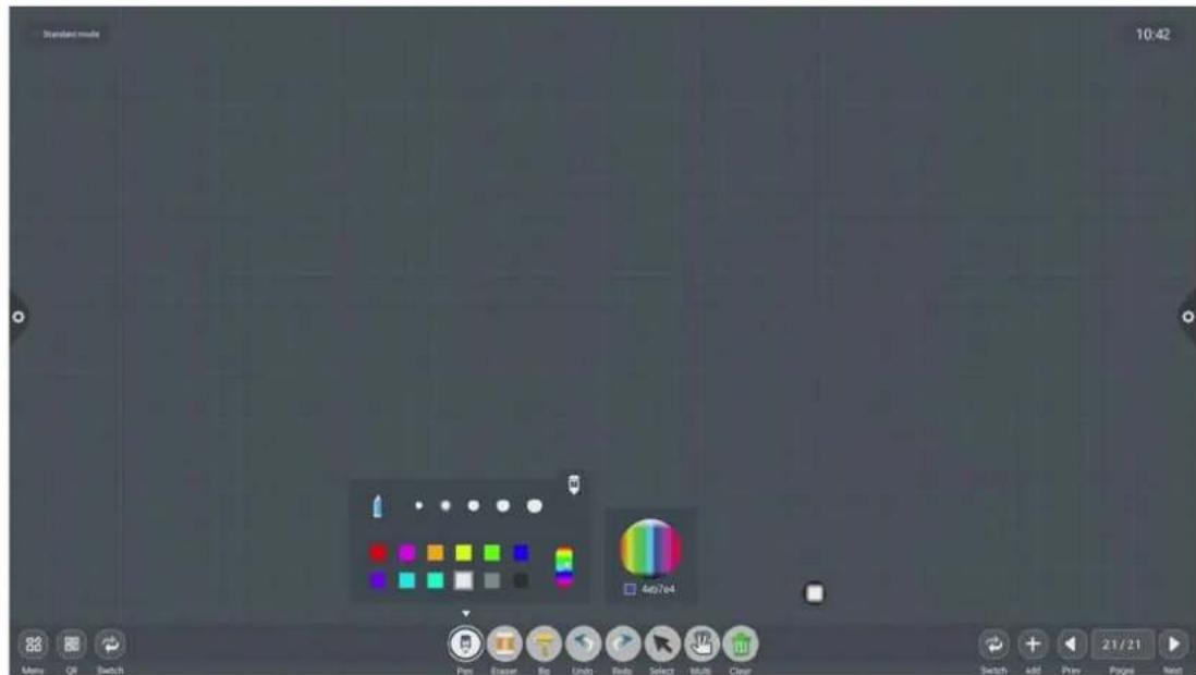 Standard multi 10:42 446784 Menu Oil Switch Pan Eraser Big Undo Redo Select Mult Clear Switch add Prev Pages Next