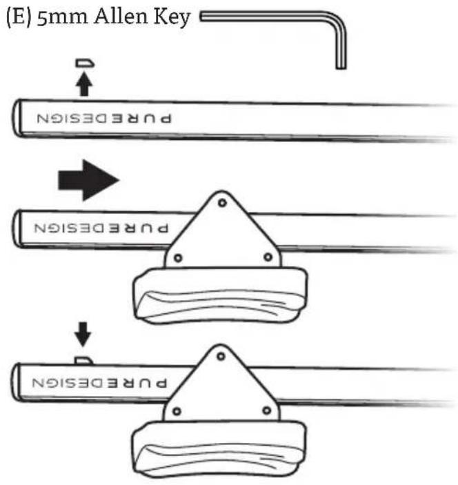 (E) 5mm Allen Key NOSIDESEN NOSIDESEN NOSIDESEN NOSIDESEN