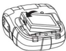 Unitech SP320 - Install the Battery - 2
