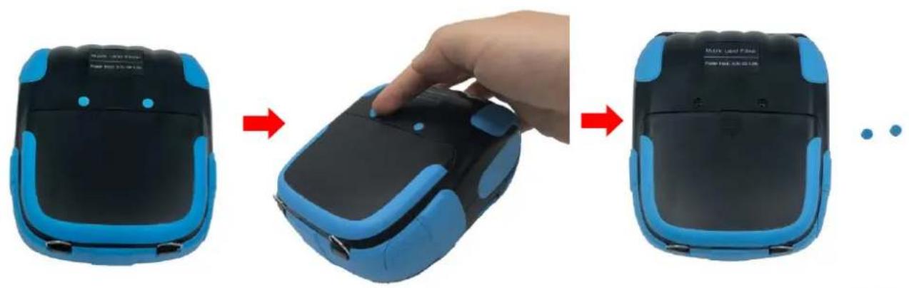 Unitech SP320 - How to Attach Belt Buckle - 1