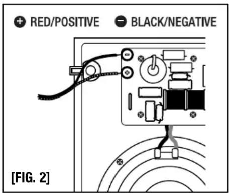 RED/POSITIVE BLACK/NEGATIVE [FIG. 2]