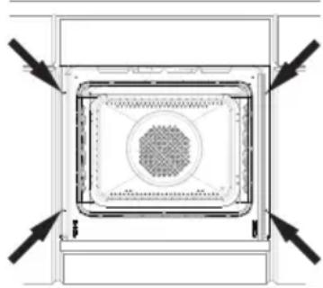 Hansa BOES69821 - Installing the oven - 1