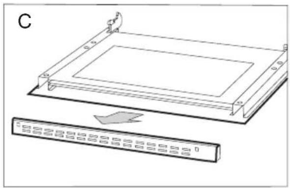 Hansa FCIW59209 - Vidaus stiklo išėmimas - 2