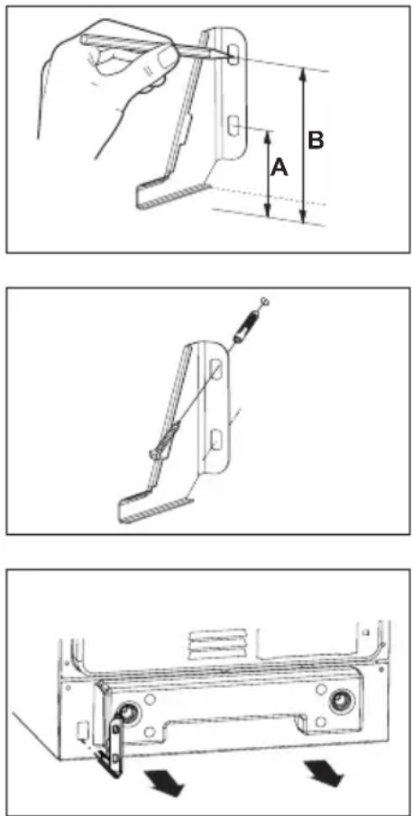 Hansa FCIW59209 - Mounting the overturning prevention bracket. - 1
